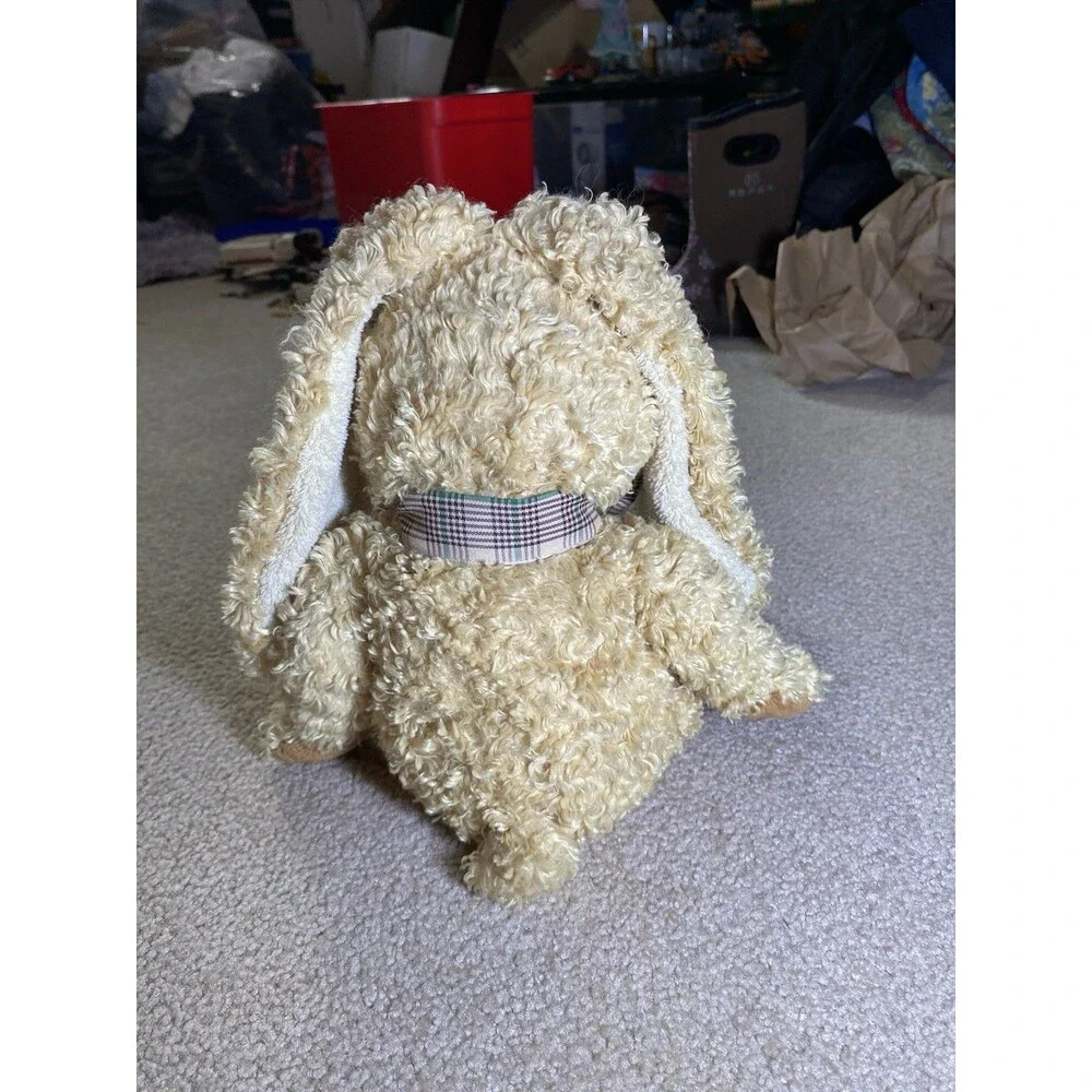 Ty Classic Thatcher the Bunny 17” Tan Plush 2005